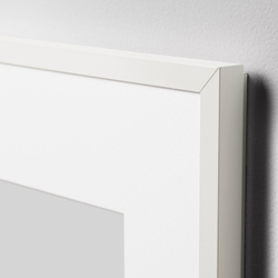 IKEA LOMVIKEN  (ИКЕА ЛОМВИКЕН)  -  Рамка для фото - белая 21x30 см