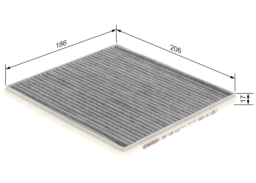 BOSCH - 1987435516-BOC - Filter, cabin air