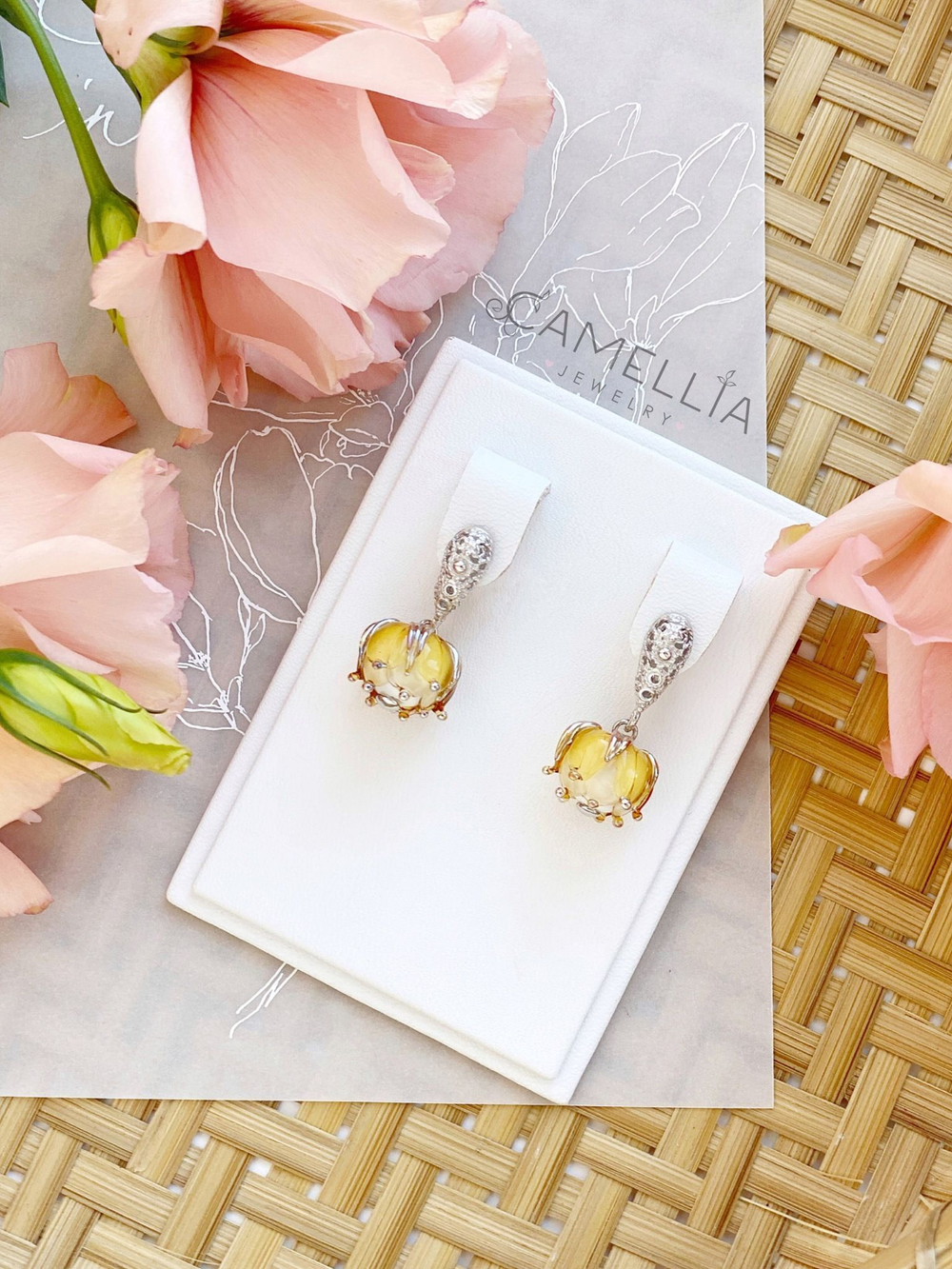 Серьги Алана