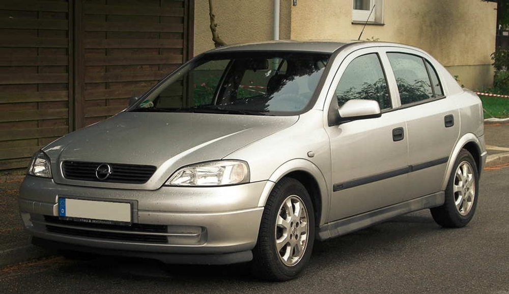 Порог левый Opel Astra G 1998-2003 (Potrykus)
