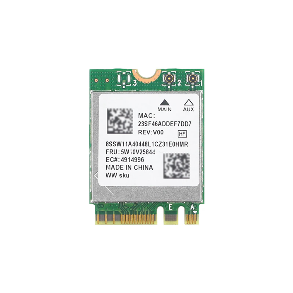 Беспроводной модуль для Orange Pi 5 Plus Wi-Fi (wifi) 6 + Bluetooth 5.0