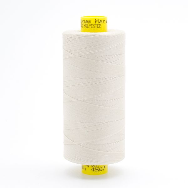 Нитка Gutermann Mara 120 (1000 метров), 1 кат., универсальная | 4567 топленое молоко
