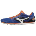 Mizuno GEO SPLASH 7 Support Function Classification Blue Orange Track And Field Shoes Men"s