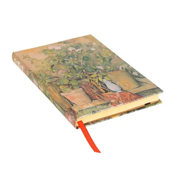 Bloknot \ Блокнот \ Notebook  Cezanne’s Terracotta Pots and Flowers / Cezanne’s Terracotta Pots and Flowers / Midi / Unlined