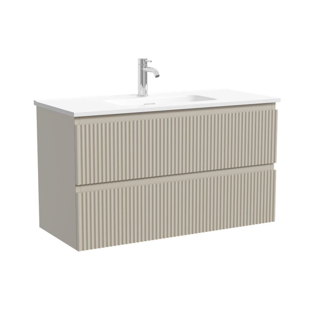 Тумба подвесная Sancos Snob R 890х390х500, Beige Soft, SNR90/39CE, арт. SNR90/39CE