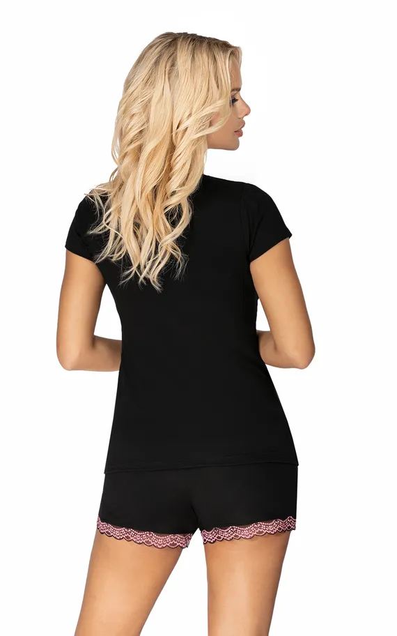 Clara 1/2 pyjamas Black