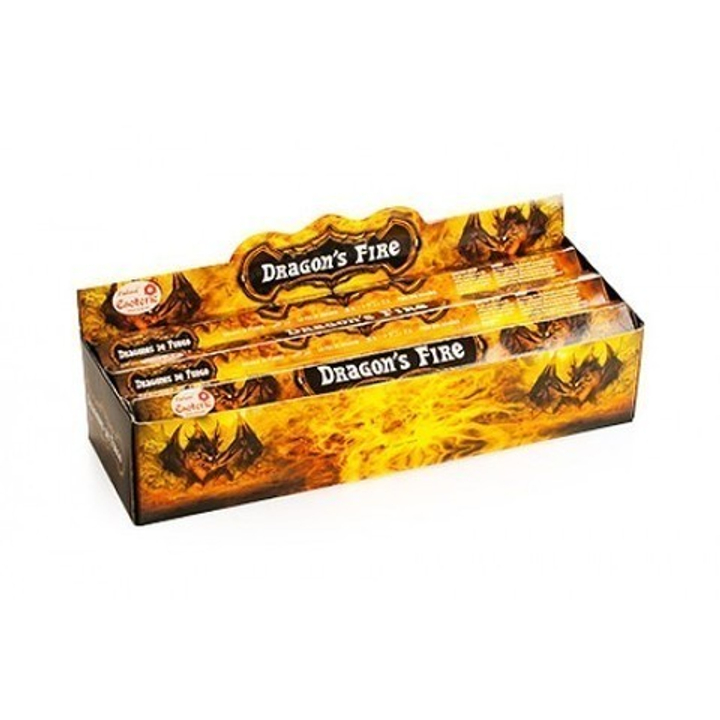 Tulasi Dragons Fire шестигранник Благовоние Огонь дракона