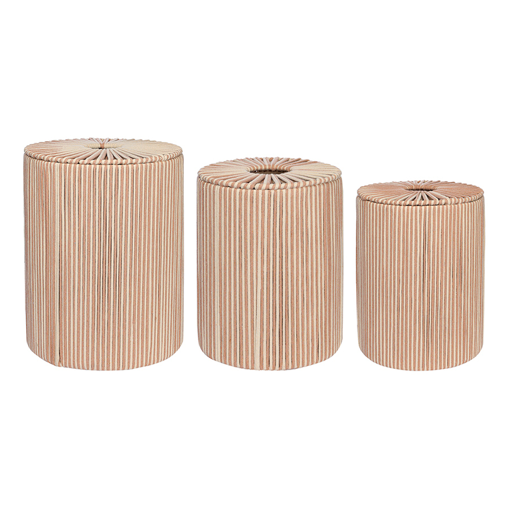 Корзина плетеная Tkano Dholak Beige Ethnic tk24-st_ba0042