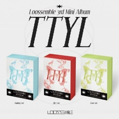 Альбом LOOSSEMBLE - TTYL 3rd Mini Album 3 Version SET