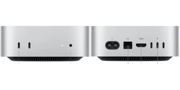 Настольный компьютер Apple Mac mini 2024 MCX44LL/A (M4 Pro 12-Core, GPU 16-core, 24 ГБ, 512 ГБ) Серебристый | Silver