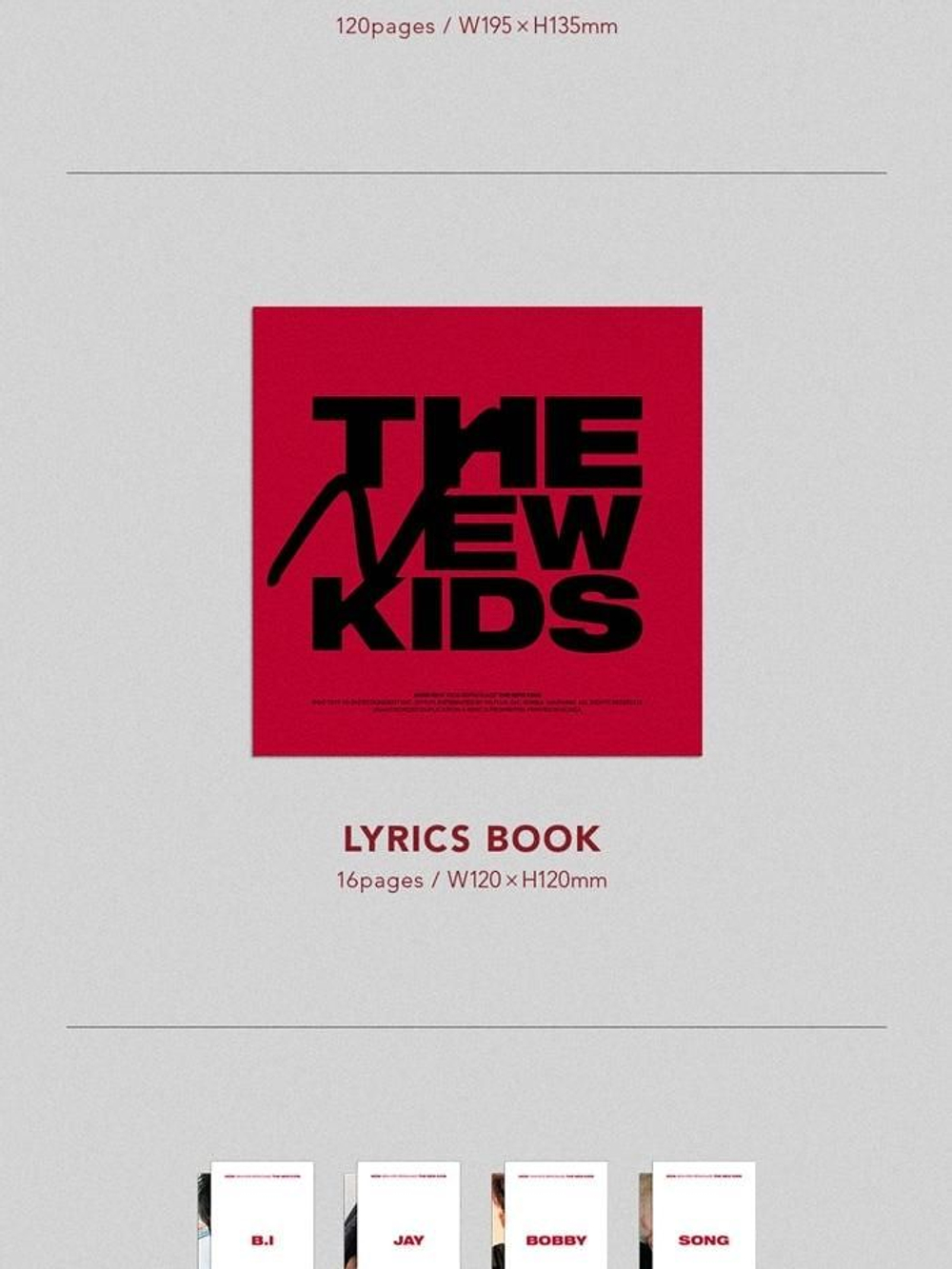 Альбом ikon - The New Kids Repackage Album RANDOM Version