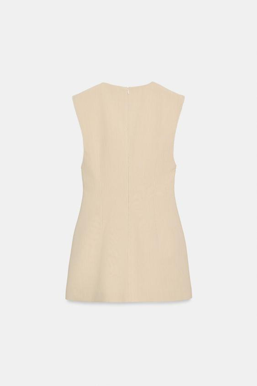 Короткое платье в полоску - ZARA