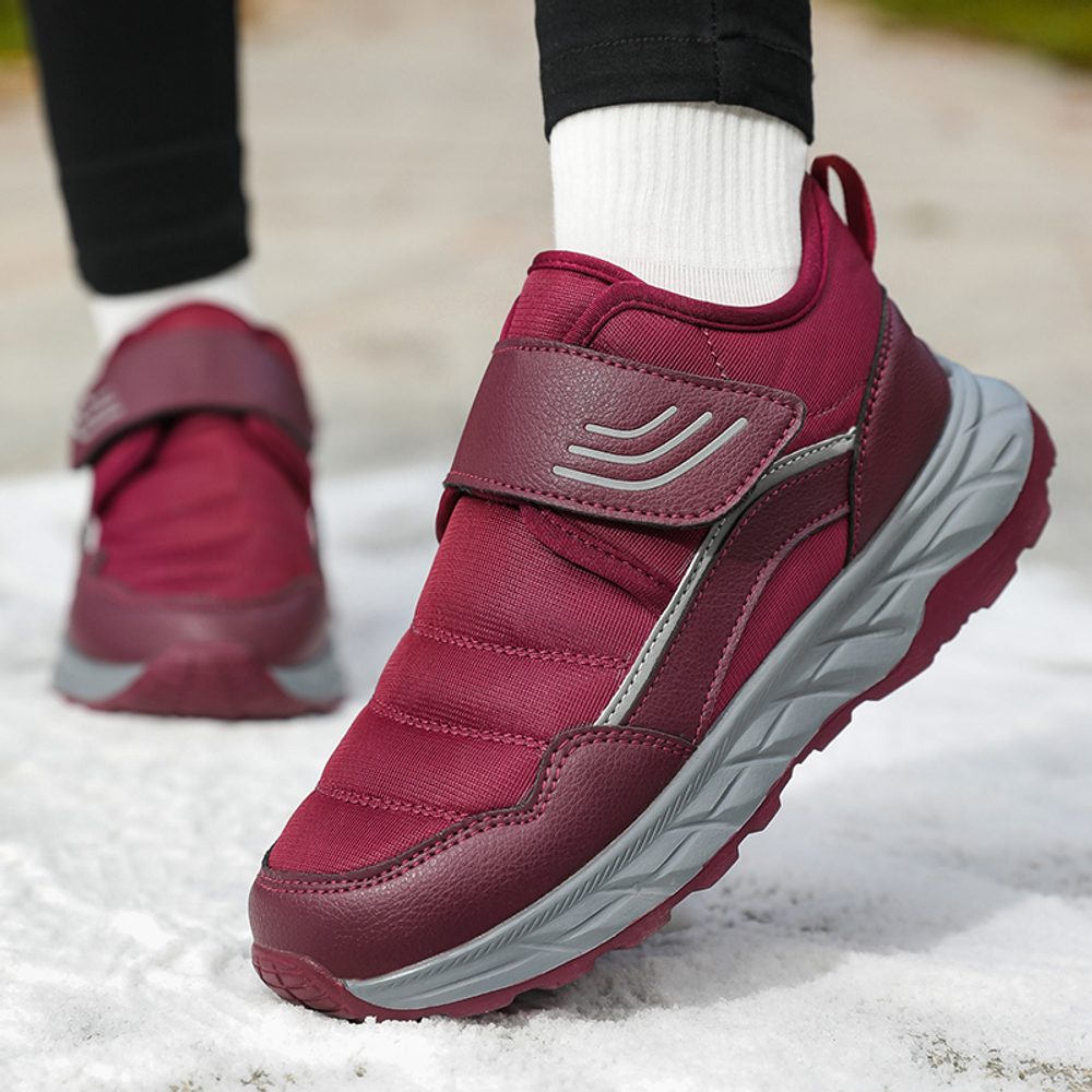 CHENGSHILUOTUO Middle Aged And Elderly Insulated Shoes Unisex