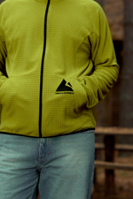Худи Called a Garment Grid-Tex Hoodie "Golden Olive"