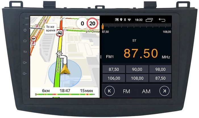 Магнитола для Mazda 3, Axela 2009-2013 - Parafar PF034FHD на Android 13, CarPlay, 4G SIM-слот