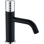 Смеситель для раковины Boheme Stick 121-BCR black diamond chrome