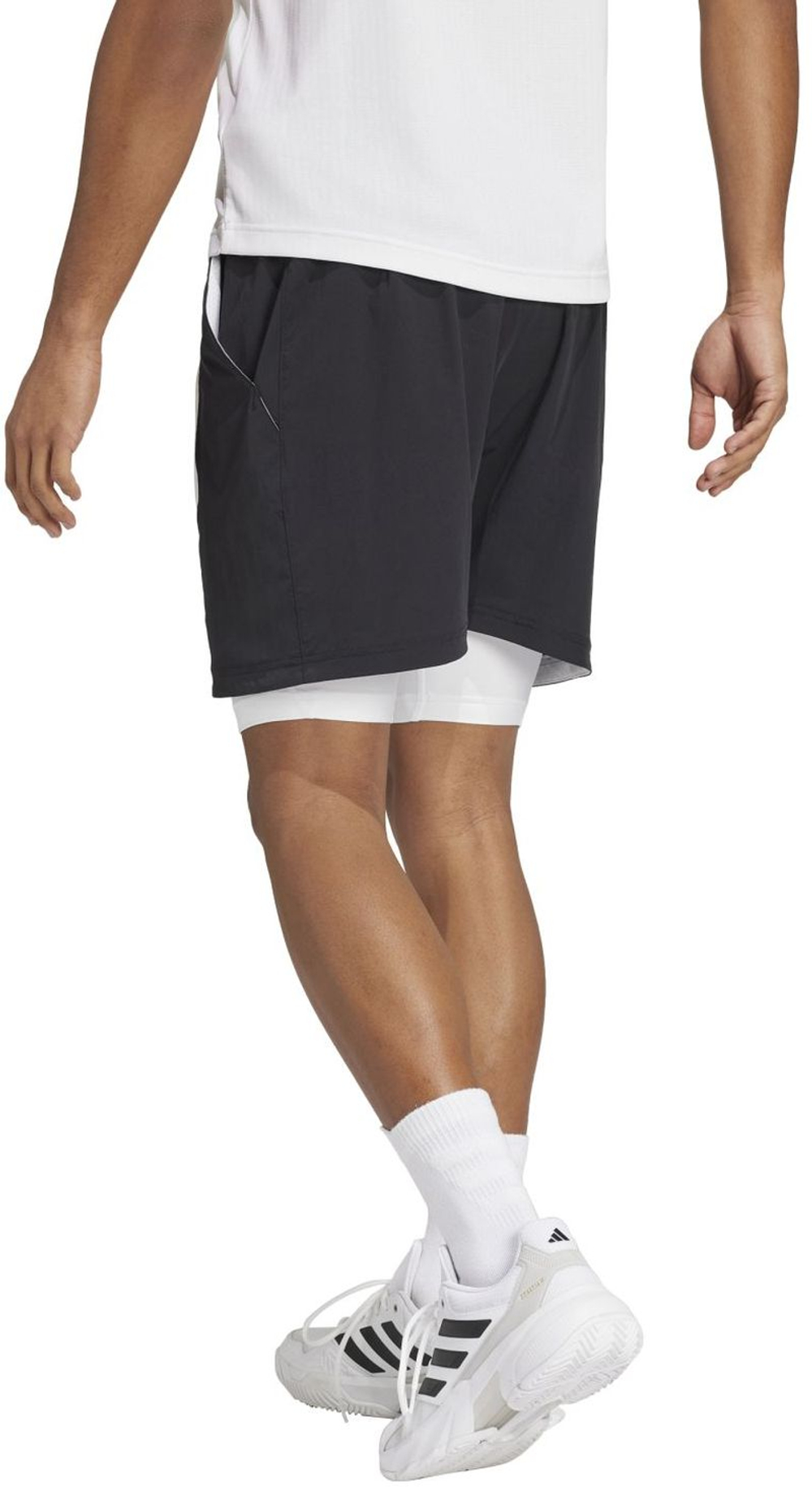 Мужские теннисные шорты Adidas Shorts and Inner Tights Set