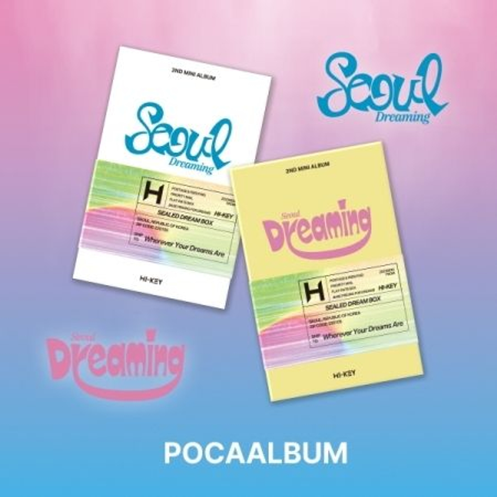 Альбом H1-KEY - Seoul Dreaming 2nd Mini Album POCA 2 Version SET