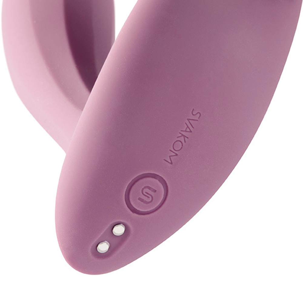 Розовый интерактивный вибратор для точки G Svakom Erica Romantic-Rose App-Controlled Wearable Vibrator SC015A