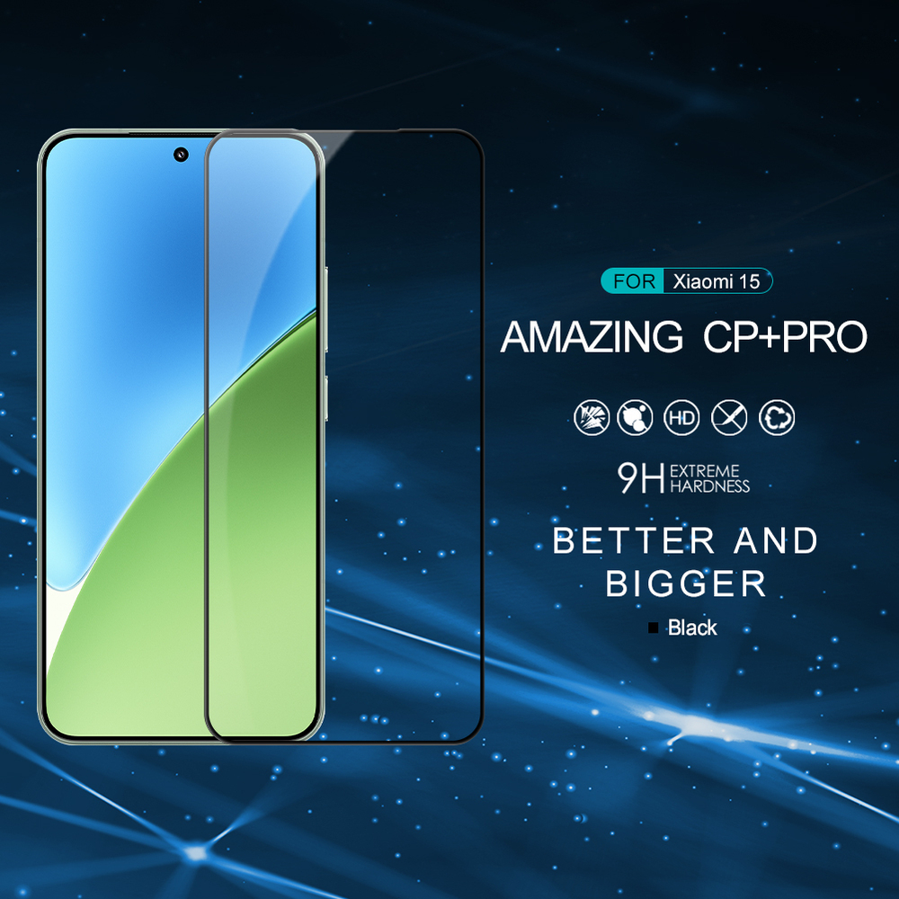 Защитное закаленное стекло от Nillkin для Xiaomi 15, серия CP+PRO Anti-Explosion Glass Screen Protector