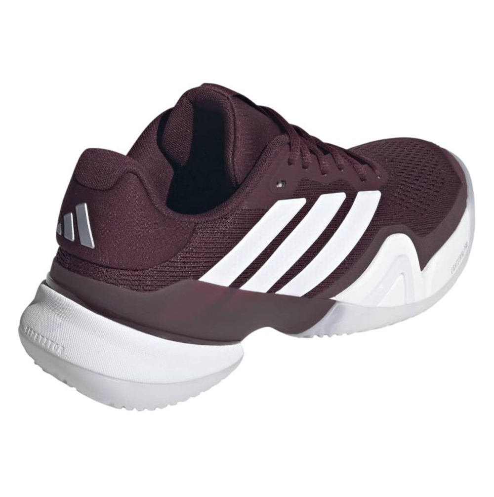 Женские теннисные кроссовки Adidas Barricade 14 W - maroon/cloud white/cloud white