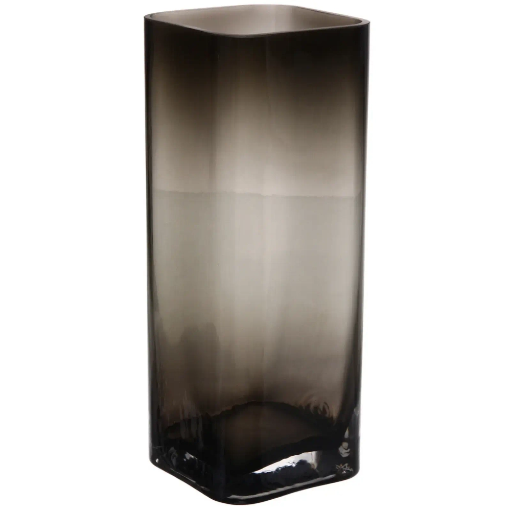 Ваза стеклянная «GREY GLASS» 11*28см