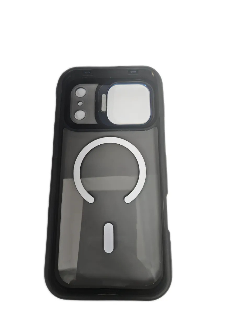 Прозрачный чехол Crystal Stand Case для iPhone 17 Pro Max