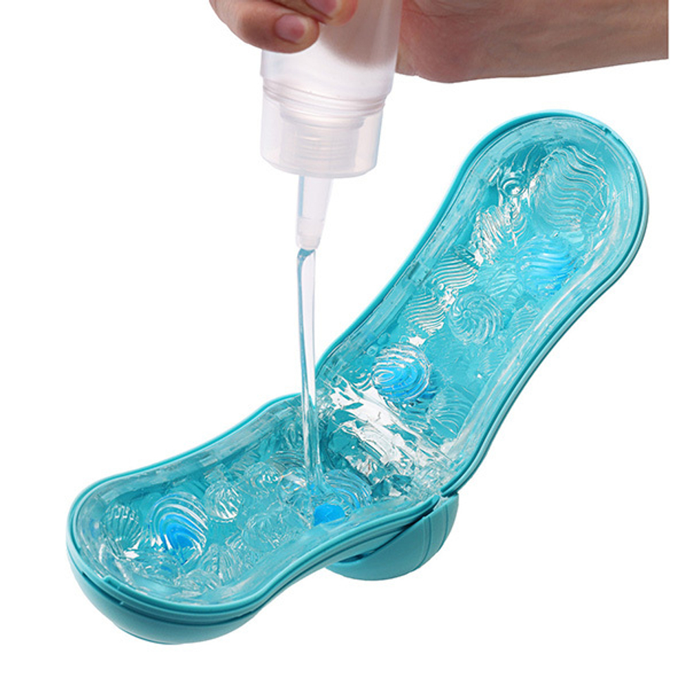Мастурбатор 18см Tenga Flip ORB Penis Masturbator Ocean Blue TFO-003