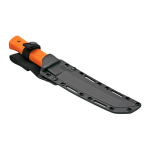 Нож с фиксированным клинком Cold Steel Recon Tanto Orange, сталь SK-5, 49LRTORBK