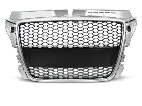 Решетка радиатора SILVER RS-STYLE для Audi A3 8P