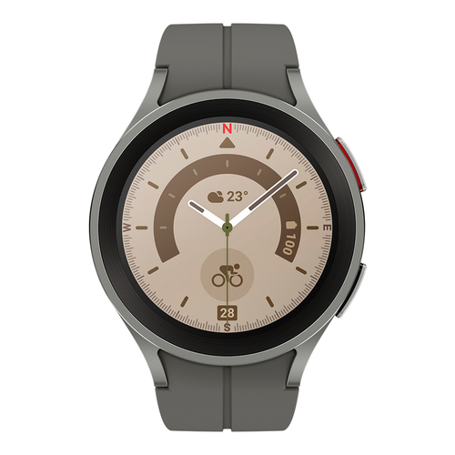 Умные часы Samsung Galaxy Watch 5 Pro 45mm, Gray Titanium (Серый)