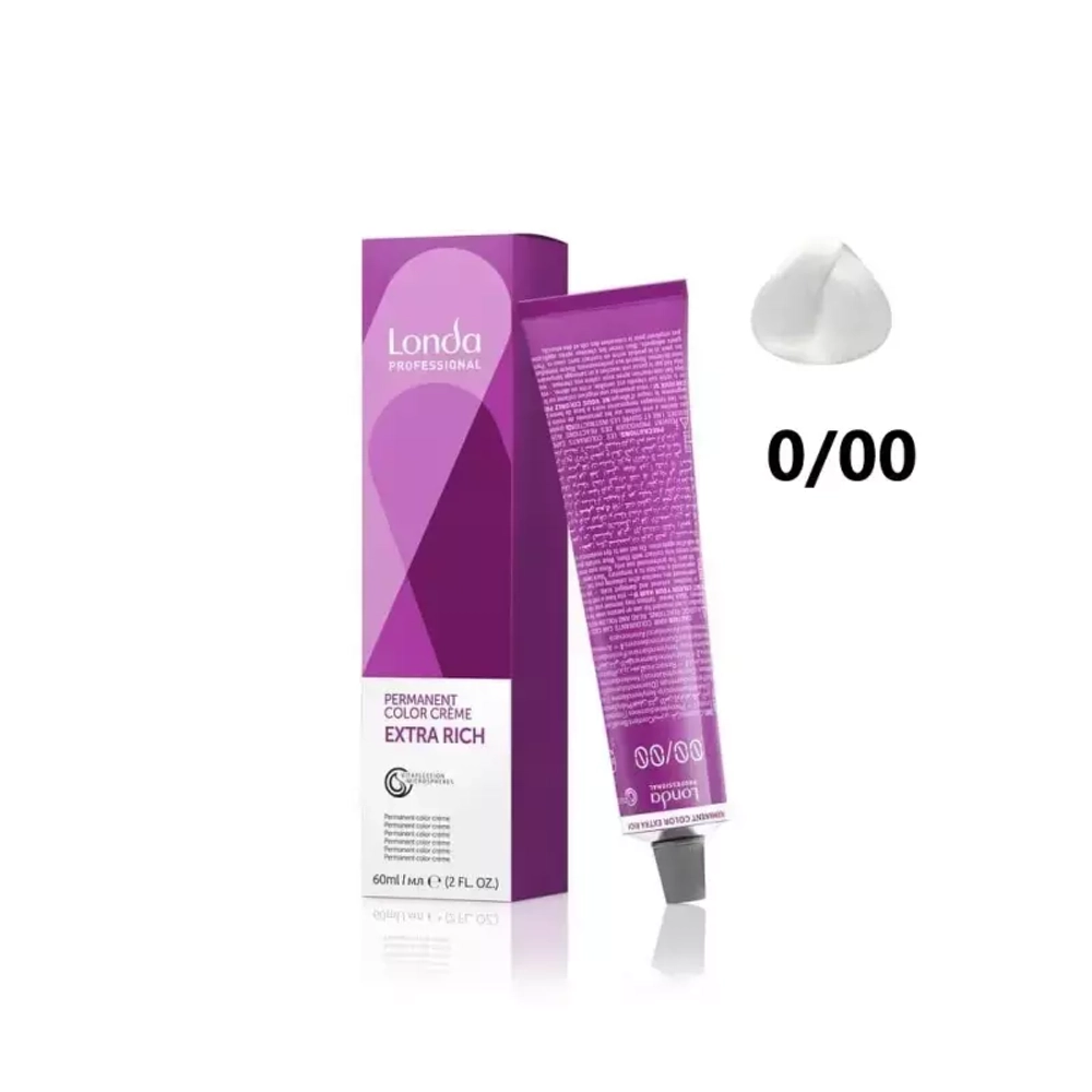 Londa Color стойкая крем-краска, 0/00 чистый тон, 60мл
