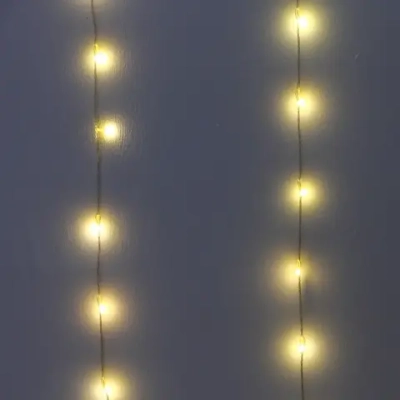 Гирлянда для дома ЗАНАВЕС «Bright light» Водопад 3м*3м 240 ламп LED, IP-20, 8 режимов. Теплый белый (возможность соединения)