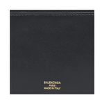 Balenciaga Calfskin Coin Purse, Card Holder Regular Women"s Black