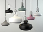 Pendant design lamp Copenhagen by Space Copenhagen D35 (Blue)