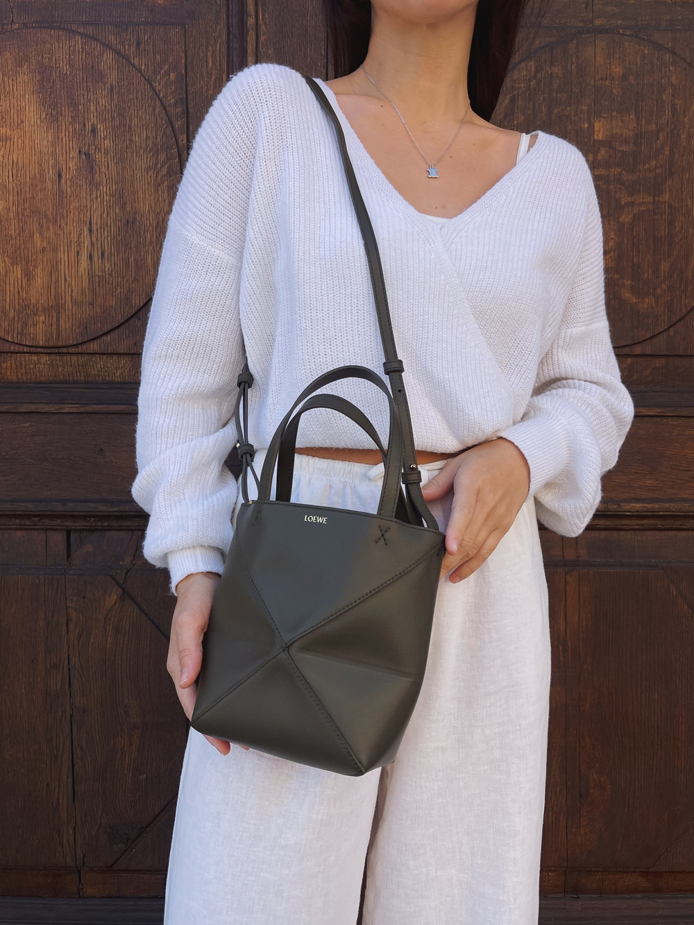Loewe Mini Puzzle Fold Tote