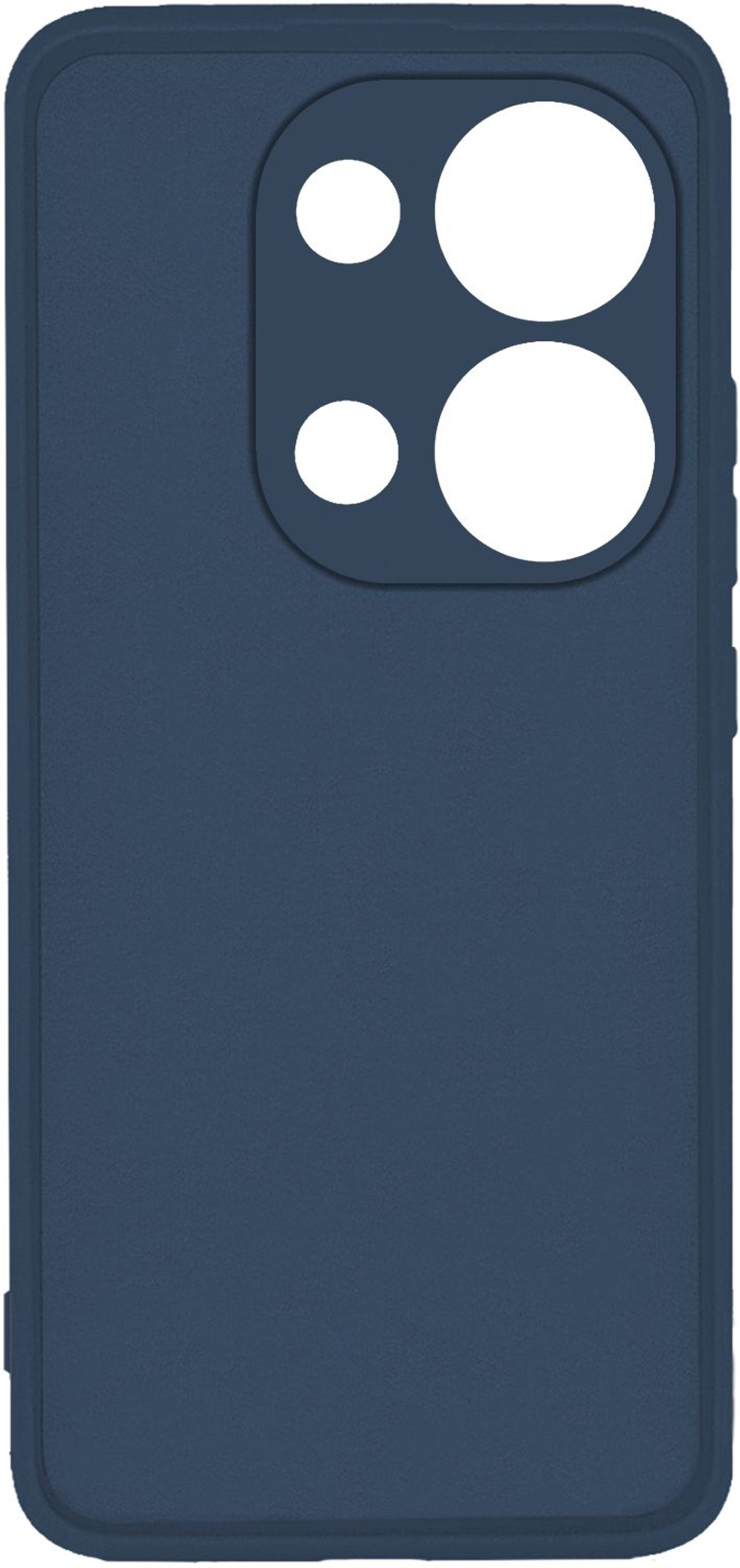 Мягкий Soft Touch чехол из силикона для XIAOMI REDMI NOTE 13 PRO 4G / POCO M6 PRO 4G с бархатной подкладкой