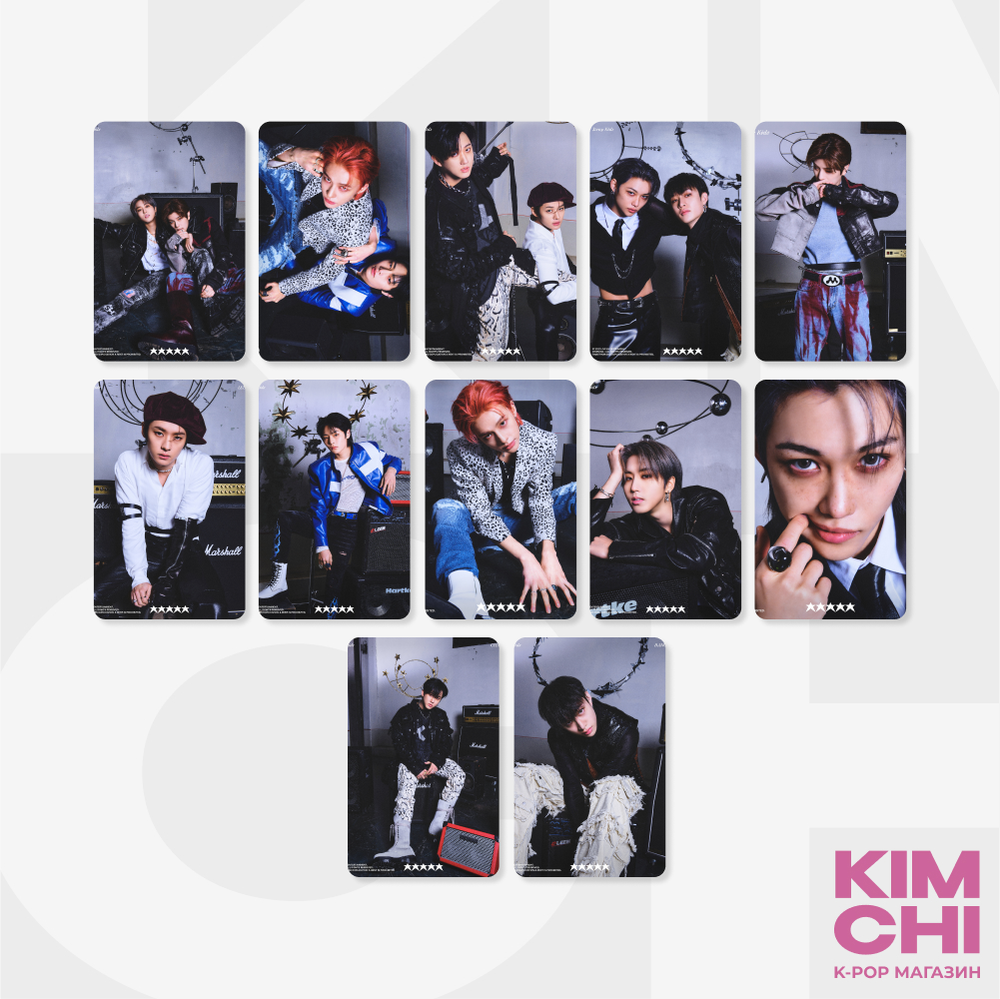 Набор фотокарточек - STRAY KIDS - 5-STAR Набор фотокарточек - STRAY KIDS - 5-STAR