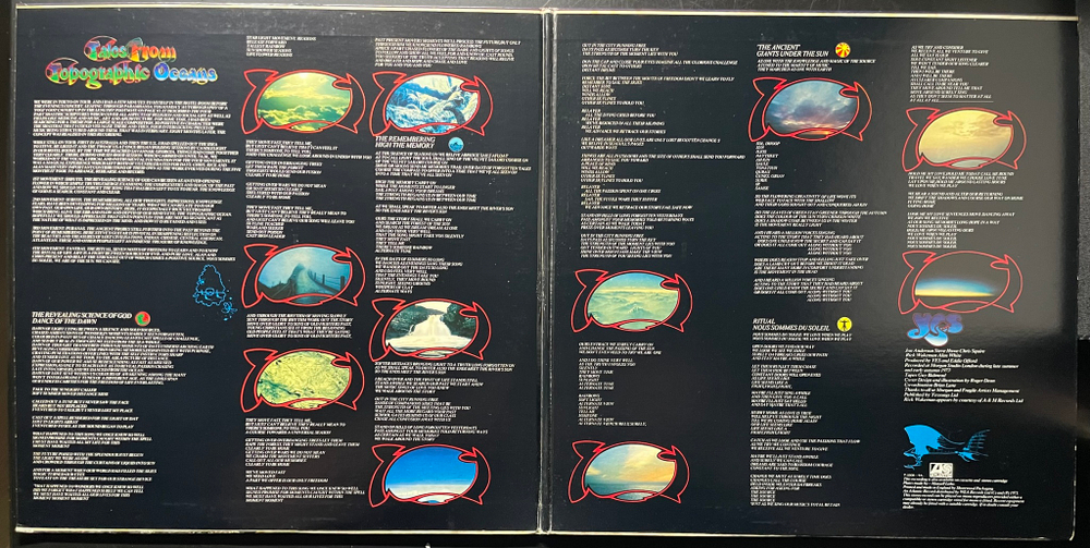 Yes ‎– Tales From Topographic Oceans 2LP (Япония 1974г.)