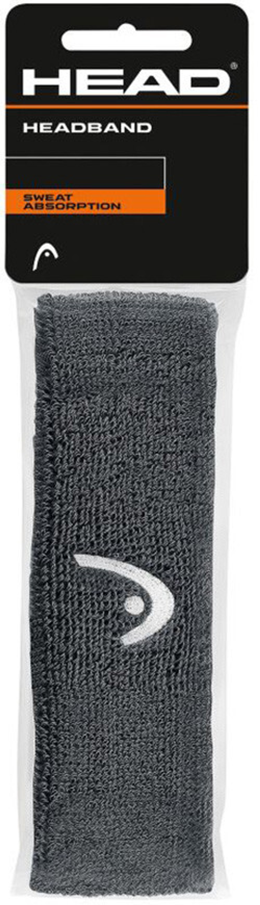 Повязка на голову теннисная Head Headband - серый