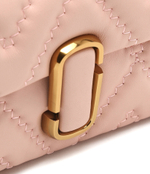Кожаная сумка через плечо THE QUILTED J MARC Marc Jacobs - розовый(2S3HSH007H03)