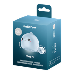 Вакуумный стимулятор клитора Satisfyer Mochi, голубой