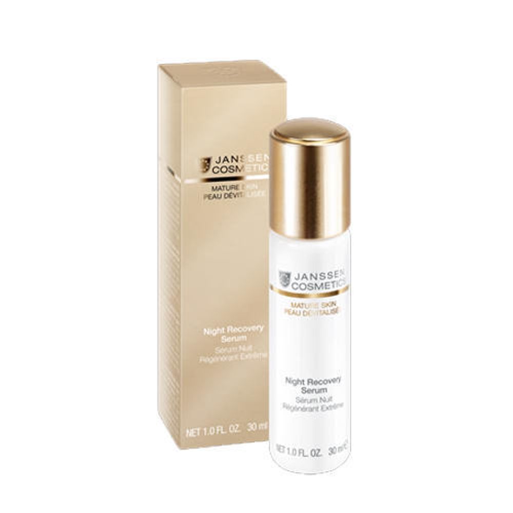 Ночная восстанавливающая сыворотка Night Recovery Serum, Mature Skin, Janssen Cosmetics, 30 мл