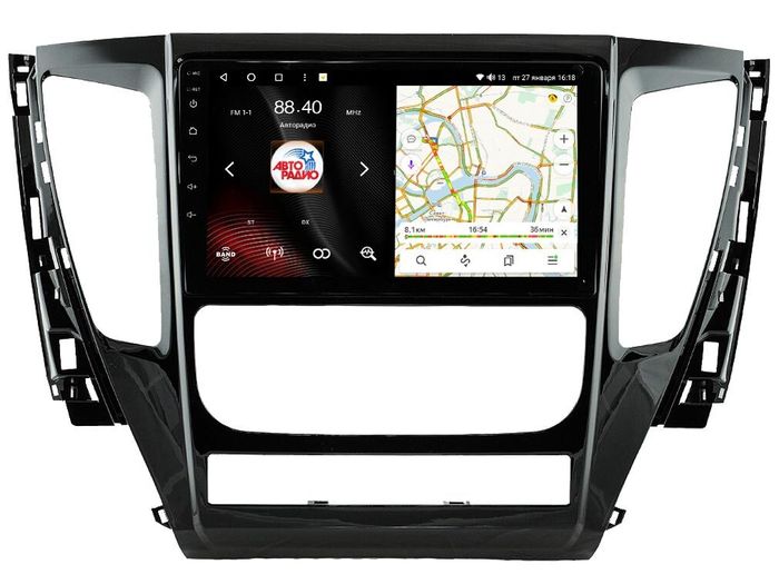 Магнитола для Mitsubishi Pajero Sport 3 2016-2020 АКПП - Vaycar VA47-1181 на Android 13, 4G SIM-слот