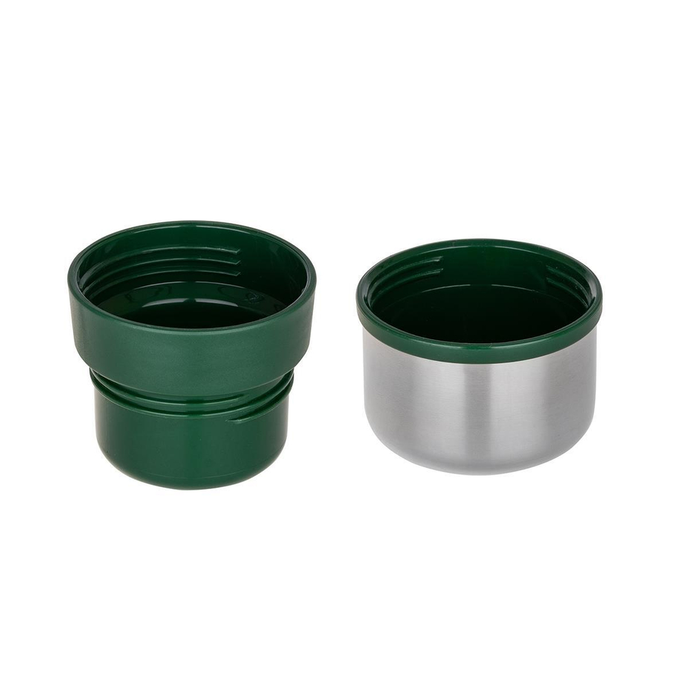 Термос Тонар 1200ML (HS.TM-058-G) с ситечком, 2 крышки-кружки (Зеленый)