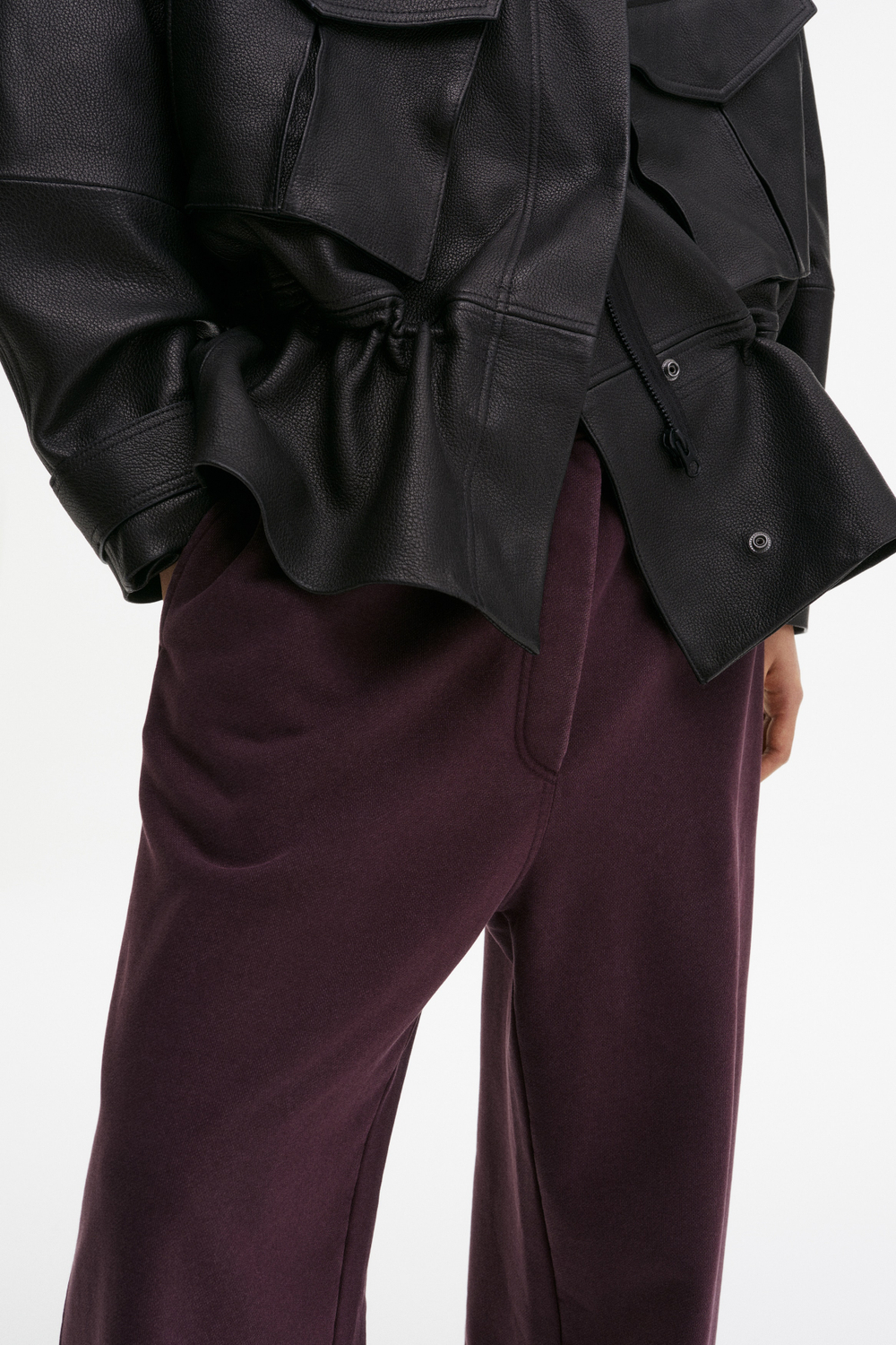 Широкие хлопковые джоггеры - H&M