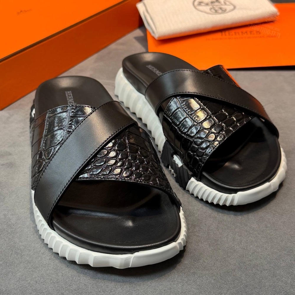 Шлепанцы Hermes Infra