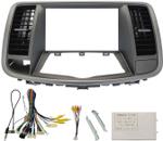 Магнитола для Nissan Teana J32 2008-2013 (ШГУ цветной, рамка тип 2) - Teyes CC3-2K-360 монитор 9.5" 2K QLED на Android 10, Быстрая, CarPlay, 4G SIM-слот, 4 камеры в комплекте