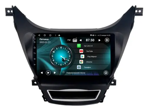 Магнитола для Hyundai Elantra 5 MD 2010-2013 - Vaycar VA23-0360 на Android 13, Быстрая, 4G SIM-слот