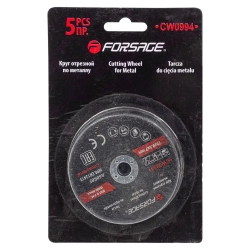 Круг отрезной 75x9.5x2мм (5шт./к-т) Forsage F-CW0994